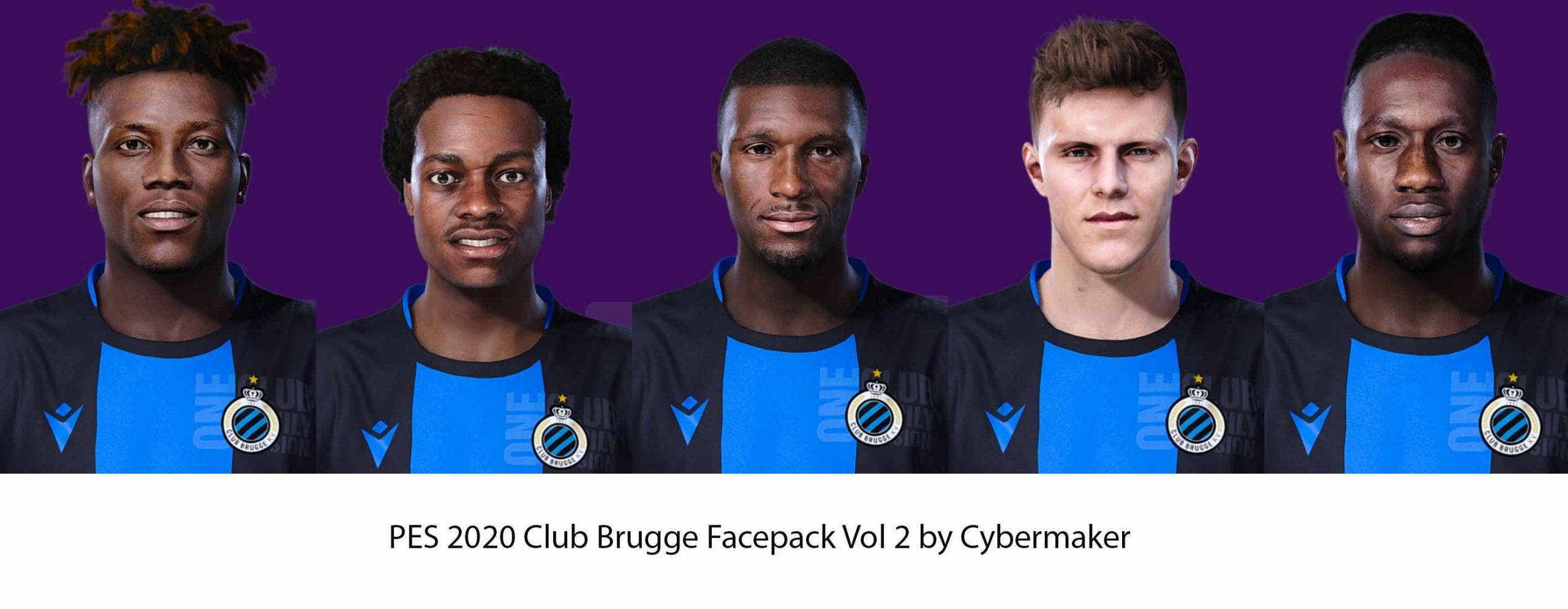 PES 2020 Club Brugge Facepack Vol 2 by Cybermaker