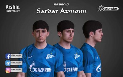 Download Azmoun Face PES2017