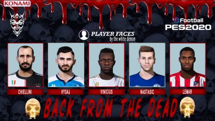 PES 2020 Back From The Dead Facepack By The White Demon
