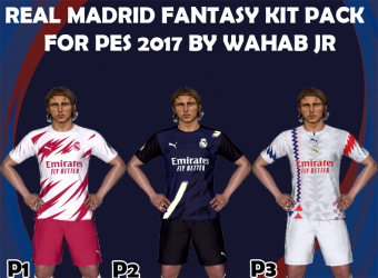 Download Real Madrid Fantasy Kit Pack For PES 2017