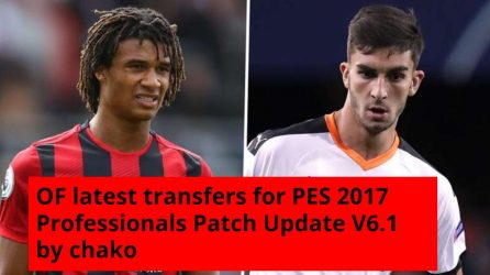 Download PES 2017 OF Latest Transfers 2020