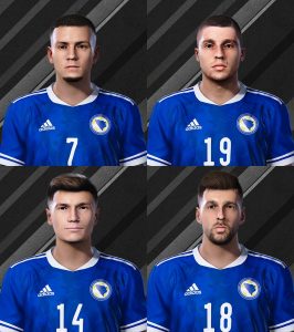 Download Bosnia PES2020 Faces