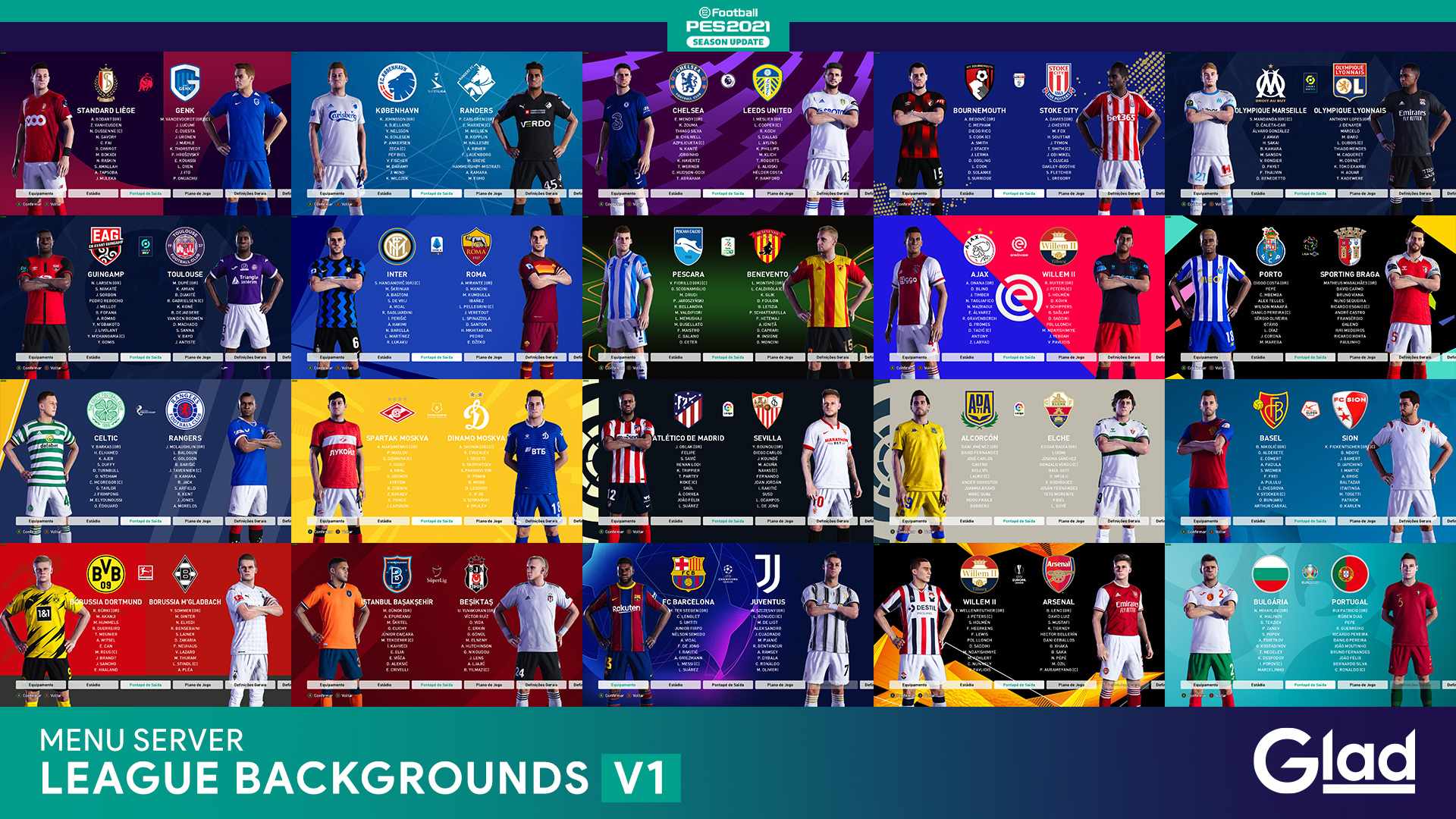 PES 2021 Menu Real Madrid 2023/2024 by PESNewupdate ~