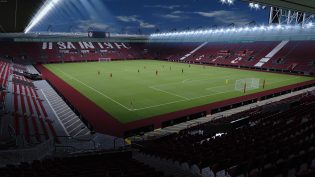 PES2021 Southampton Stadium Night View