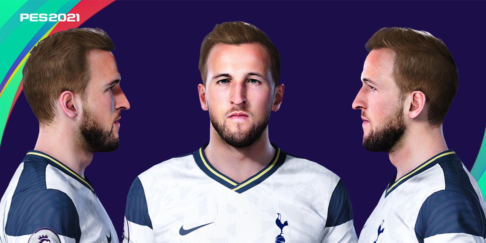 Harry Kane Face For PES 2021 By Abdo Mohamed • PESPatchs