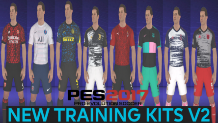 New Training Kits V2 For PES 2017