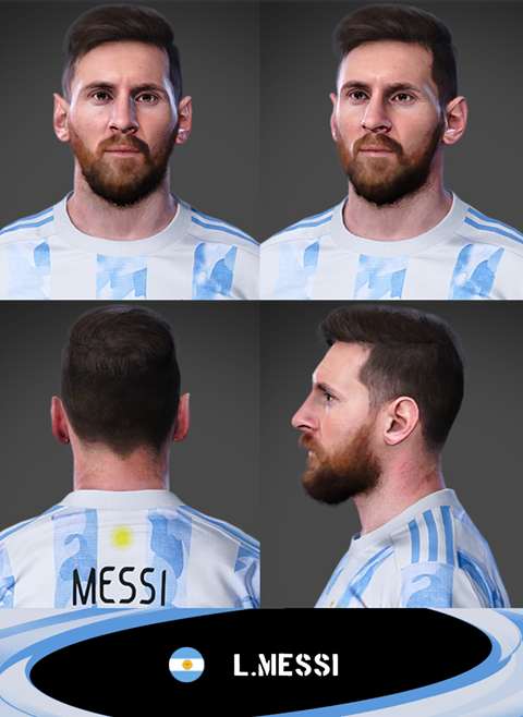 Pes Lionel Messi Face By Chukwudi Pespatchs Hot Sex Picture