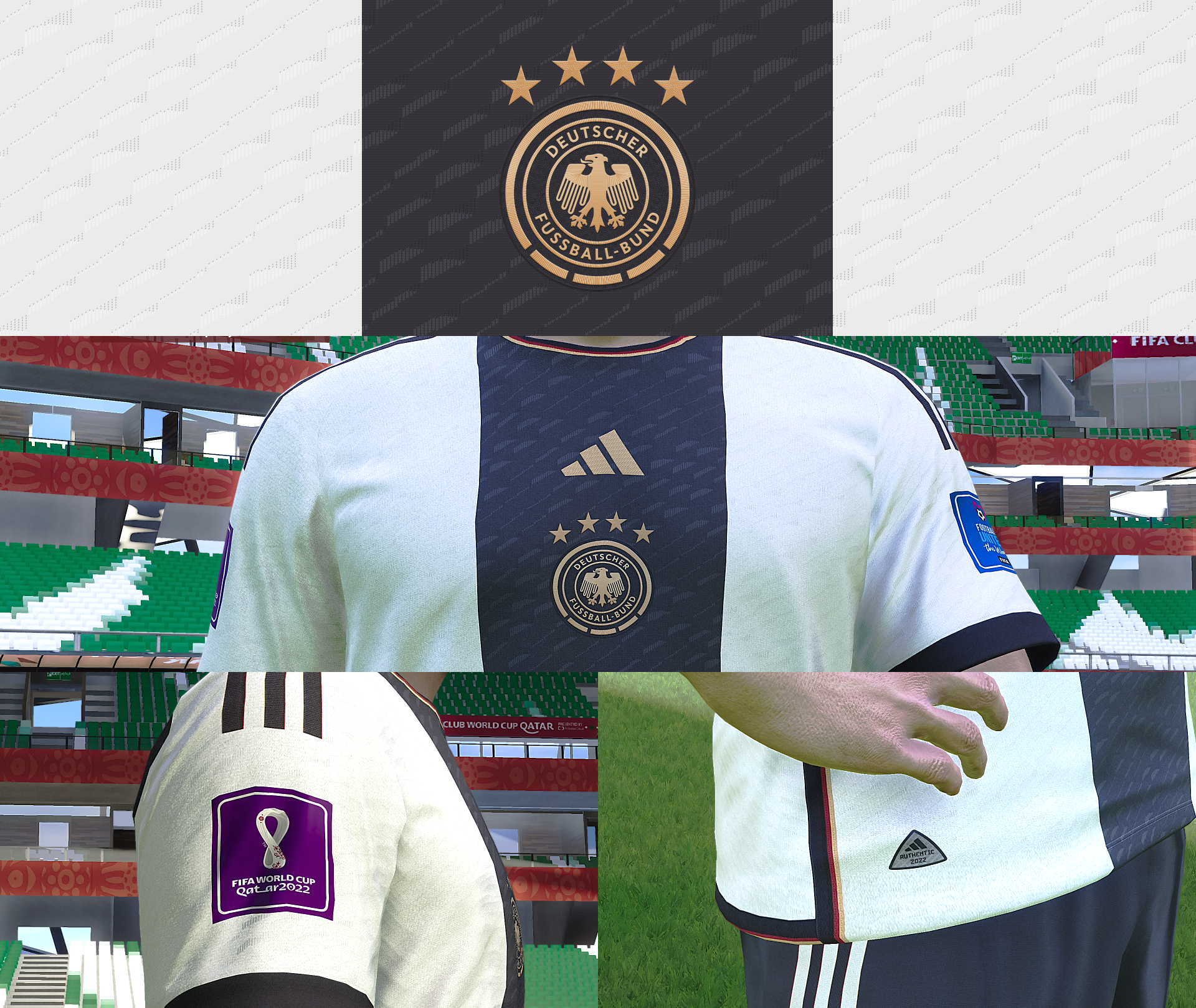 PES 2021 Germany 2022 World Cup Kitpack