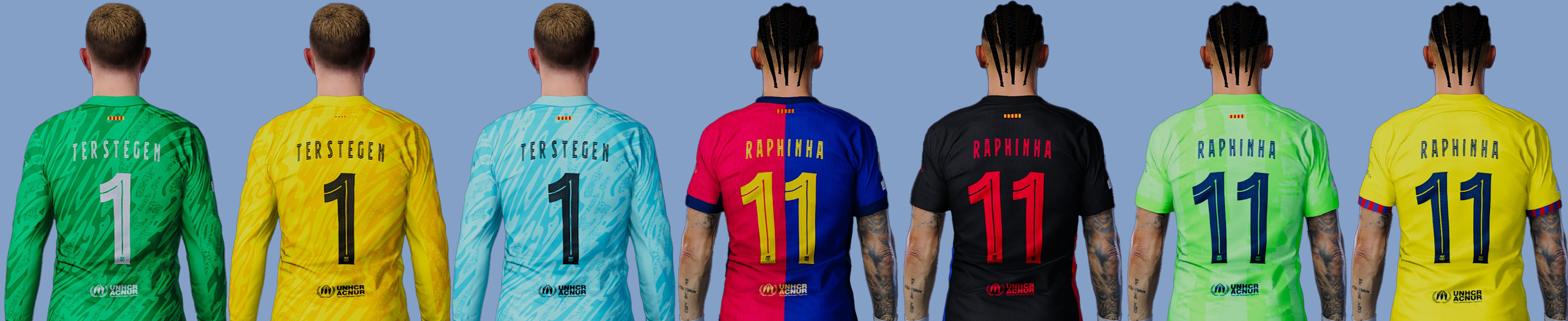 PES 2021 FC Barcelona 2024/25 Kits Pack