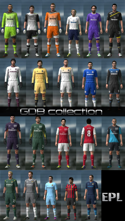 PSG Techfit GDB Folder - Pro Evolution Soccer 2011