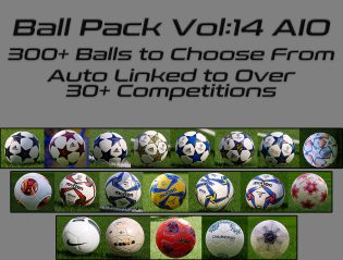 Download Ball Server Pack PES 2020 Vol. 14