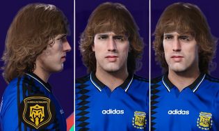 Batistuta Young Face 94 Argentina For PES