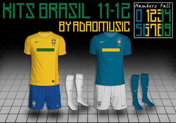 Brasil 2011 2012 kits