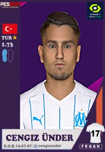 Cengiz Under Face Pes 2017 by Feqan