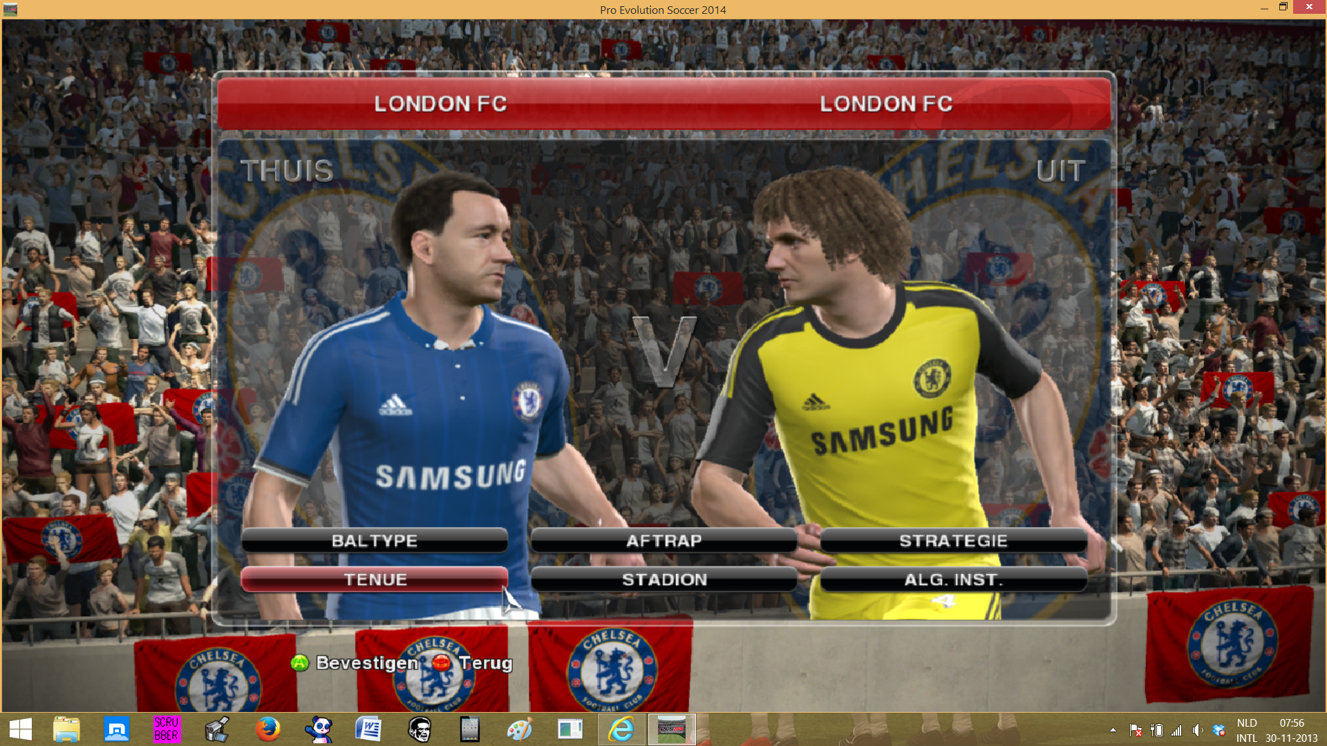 PES 2014 Chelsea Kits 2013-2014 by Footballer74123 • PESPatchs