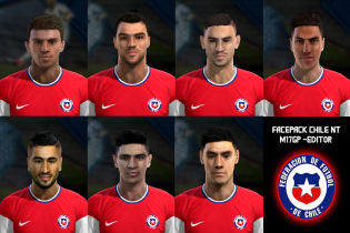 Download Facepack Chile NT For PES 2013