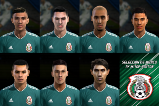 Download Facepack Mexico NT For PES 2013