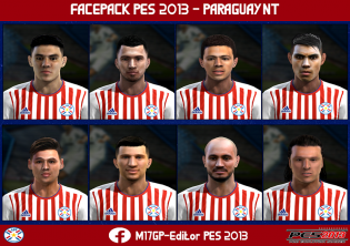 Download Facepack Paraguay NT For PES 2013