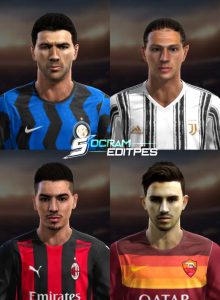 Serie A Facepack 2021 For PES 2013