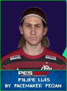 Filipe Luís Face Pes 2017 by Feqan