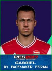 Gabriel Face Pes 2017 by Feqan