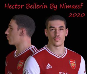 Hector Bellerin Face For Pes 2017 By Nimaesf