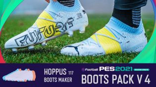 Hoppus 117 eFootball PES 2021 SEASON UPDATE BOOTS PACK V 4 AIO