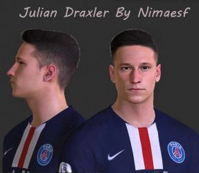 Julian Draxler Face For Pes 2017 By Nimaesf