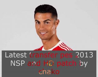 Latest transfer pes 2013 NSP and HD patch by chako