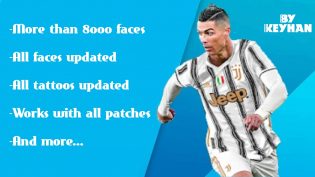 Mega Facepack 8K PES 2017