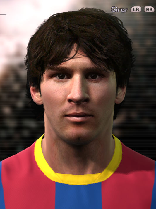 PES 2011 Messi Face by Teiker17
