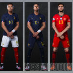 NEW PES 2021 Rebuilt 2023 Kits for Belgium, France, Spain and Argentina