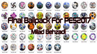 New Final BallPack For PES17