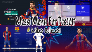 Messi Menu Mod For PES2017