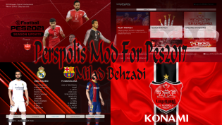 Perspolis Menu Mod For PES2017