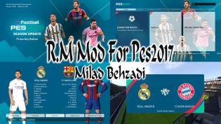 New R.M MOD For PES2017