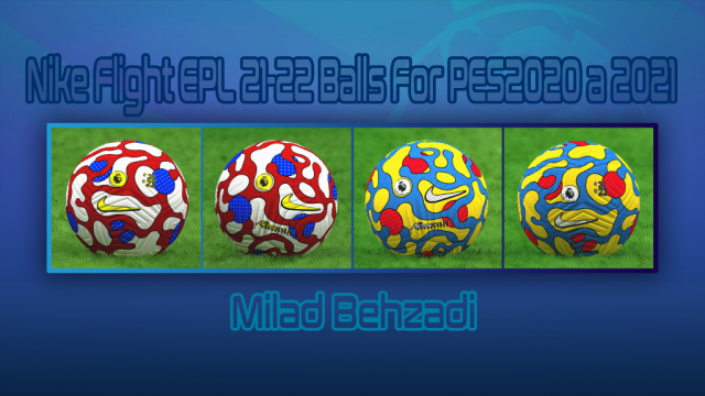 EPL 21-22 balls For PES2021