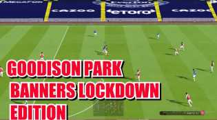 PES 17 New Goodison Park Lockdown Banners Edition