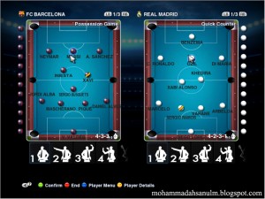 PES 2013 8 Ball Pool (Billiard) Gameplan