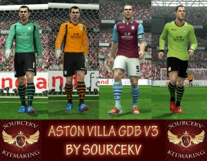 PES 2013 Aston Villa GDB File V3