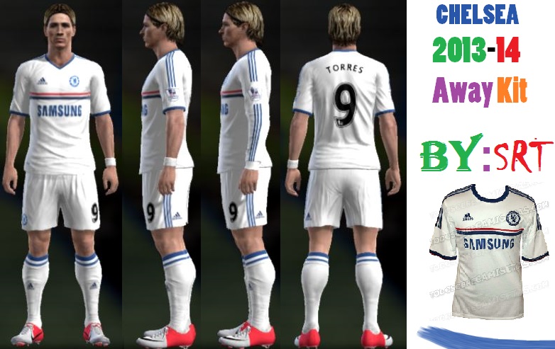PES 2014 Chelsea Kits 2013-2014 by Footballer74123 • PESPatchs