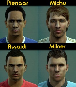 PES 2013 EPL Mini Facepack -v 2