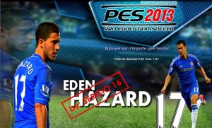 PES 2013 Eden Hazard Start Screen