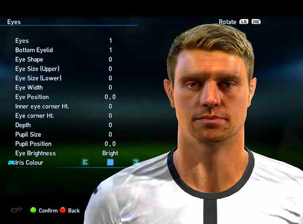 PES 2013 Jake Bidwell Face By ChiCho