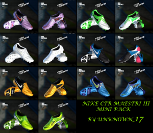 PES 2013 Nike CTR Maestri III Bootpack