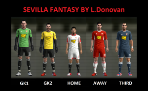 PES 2013 Sevilla Fantasy Kits