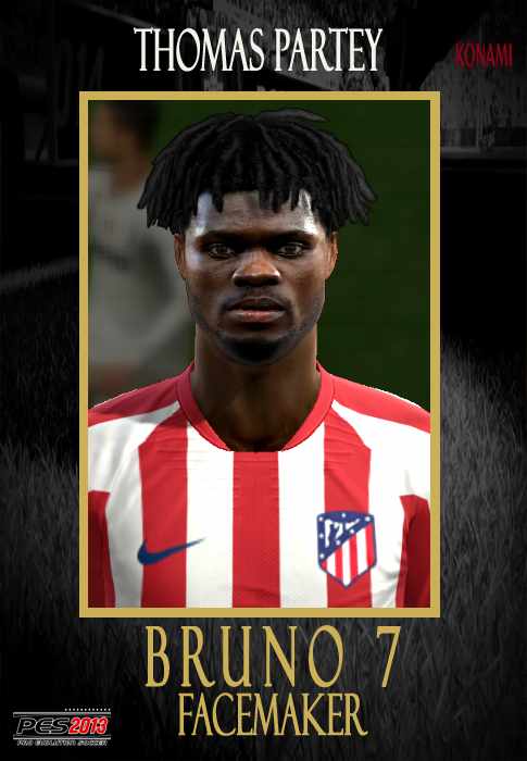 PES 2013 Thomas Partey Face by Bruno Facemaker