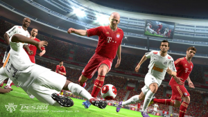 PES 2014 Trueball Tech Screenshots