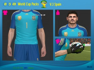 PES 2014 World Cup Pack V.3 (Spain)