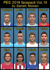 PES 2014 facepack vol.14 by Sameh Momen